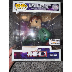 Funko Pop! Marvel What If...? Captain Carter & Hydra Stomper Deluxe Figure